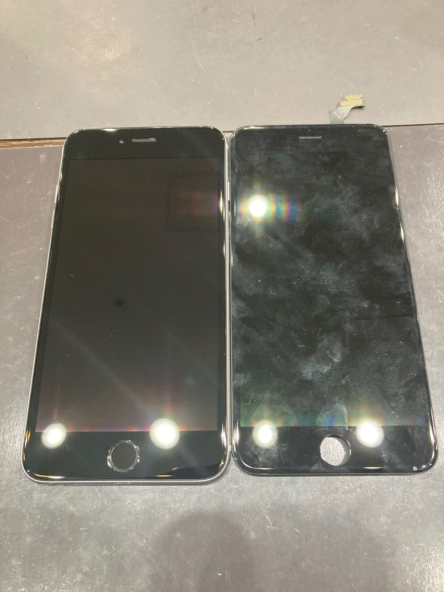 【アイホン６ｐ】画面交換もスマートクールイオンモール直方店で対応できます‼