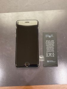  アイフォーン６ｓのバッテリー交換 