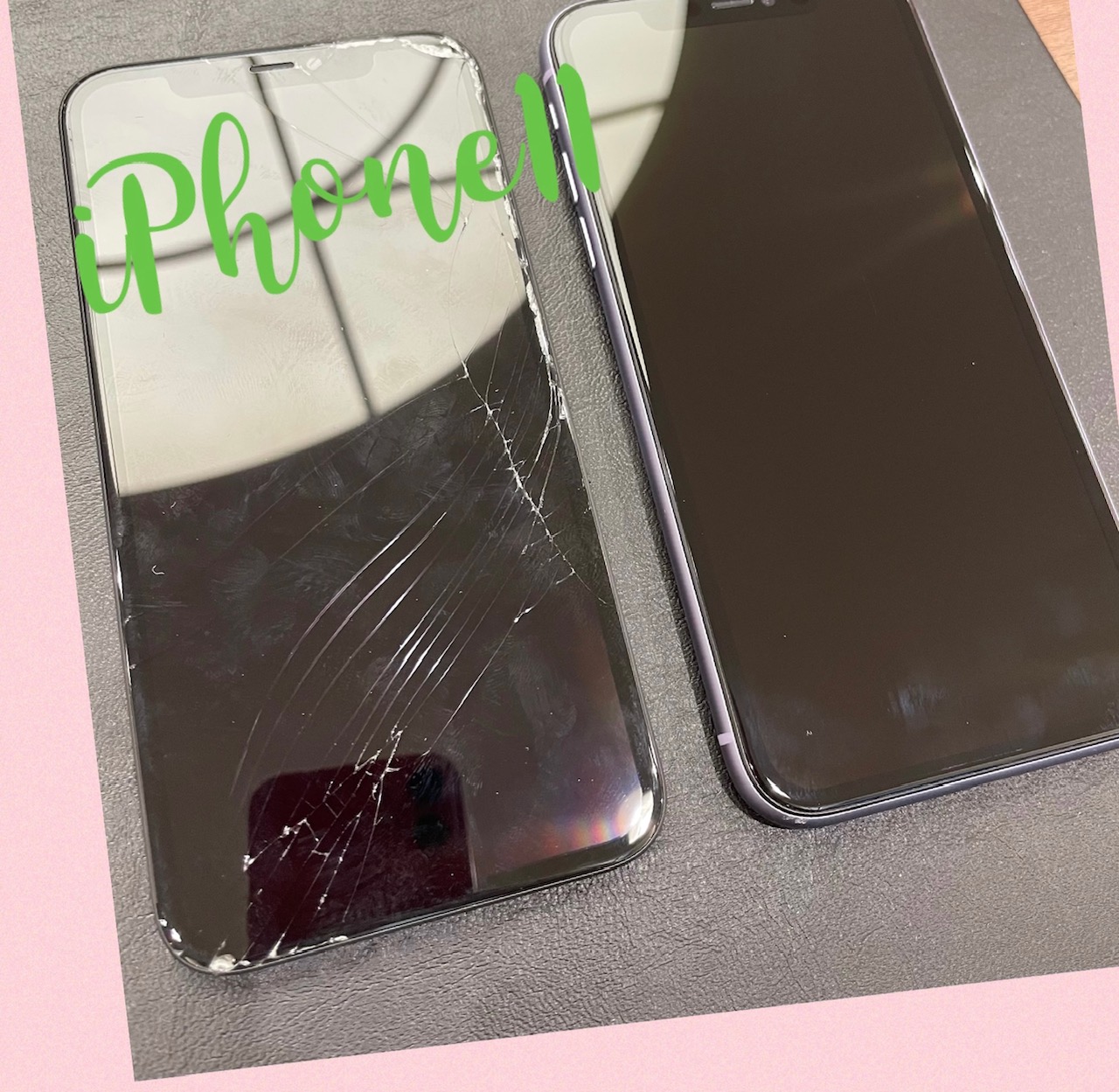 iPhone１１の画面交換に行橋市よりご来店くださいました(*^-^*)