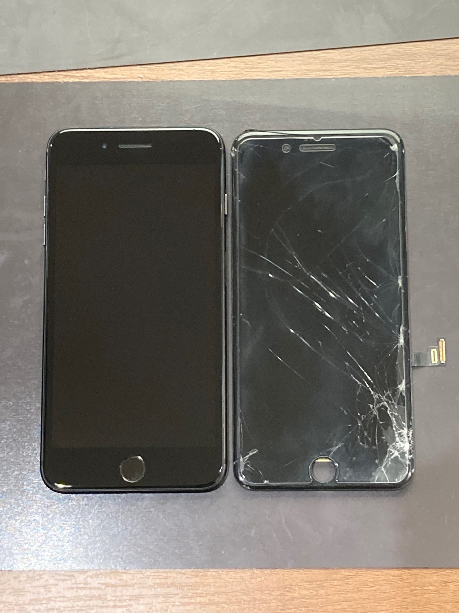 【直方市】よりアイフォーン８＋の画面割れ修理でご来店くださいました！【iPhone8+】