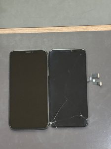 iPhoneXS画面の修理