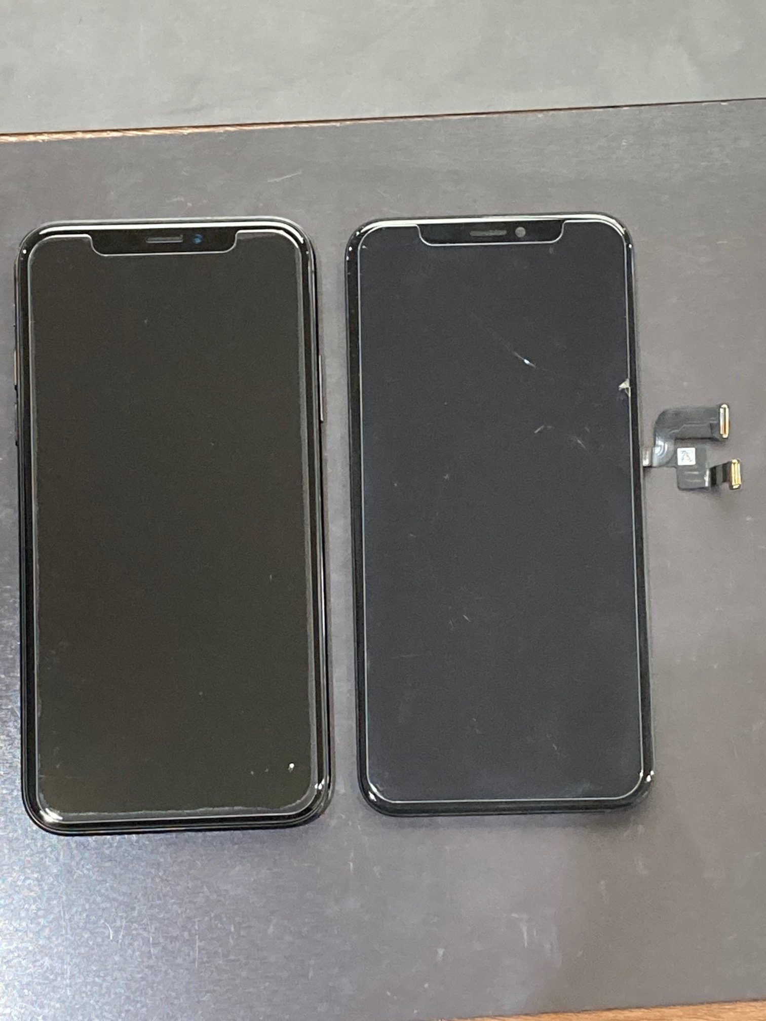 【直方市】よりアイホンテンの液晶漏れでご来店くださいました！【iPhone X】