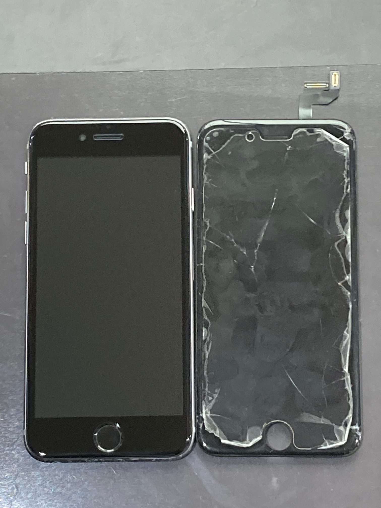 【宮若市】アイフォーン６ｓの画面＆バッテリー交換でご来店くださいました！【iPhone 6S】