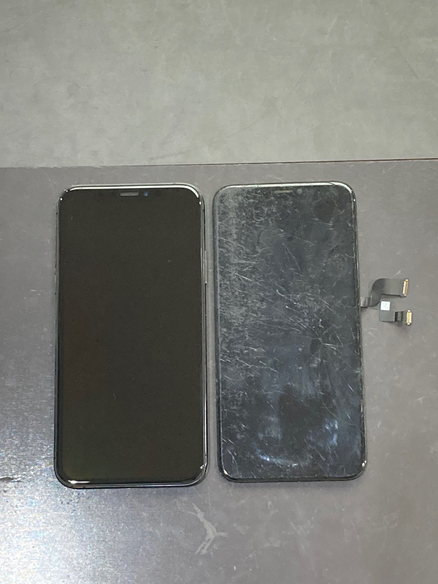 【直方市】アイフォーンXSのガラス割れでご来店くださいました！【iPhone XS】