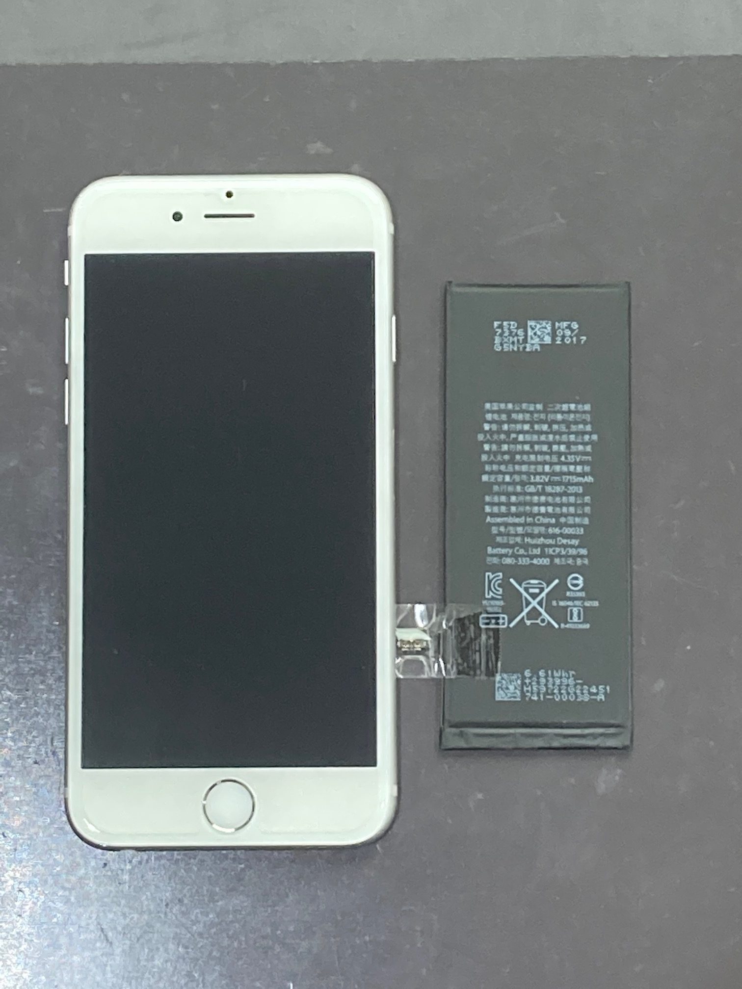 【八幡西区】アイフォーン６ｓの電池交換でご来店くださいました！【iPhone 6S】