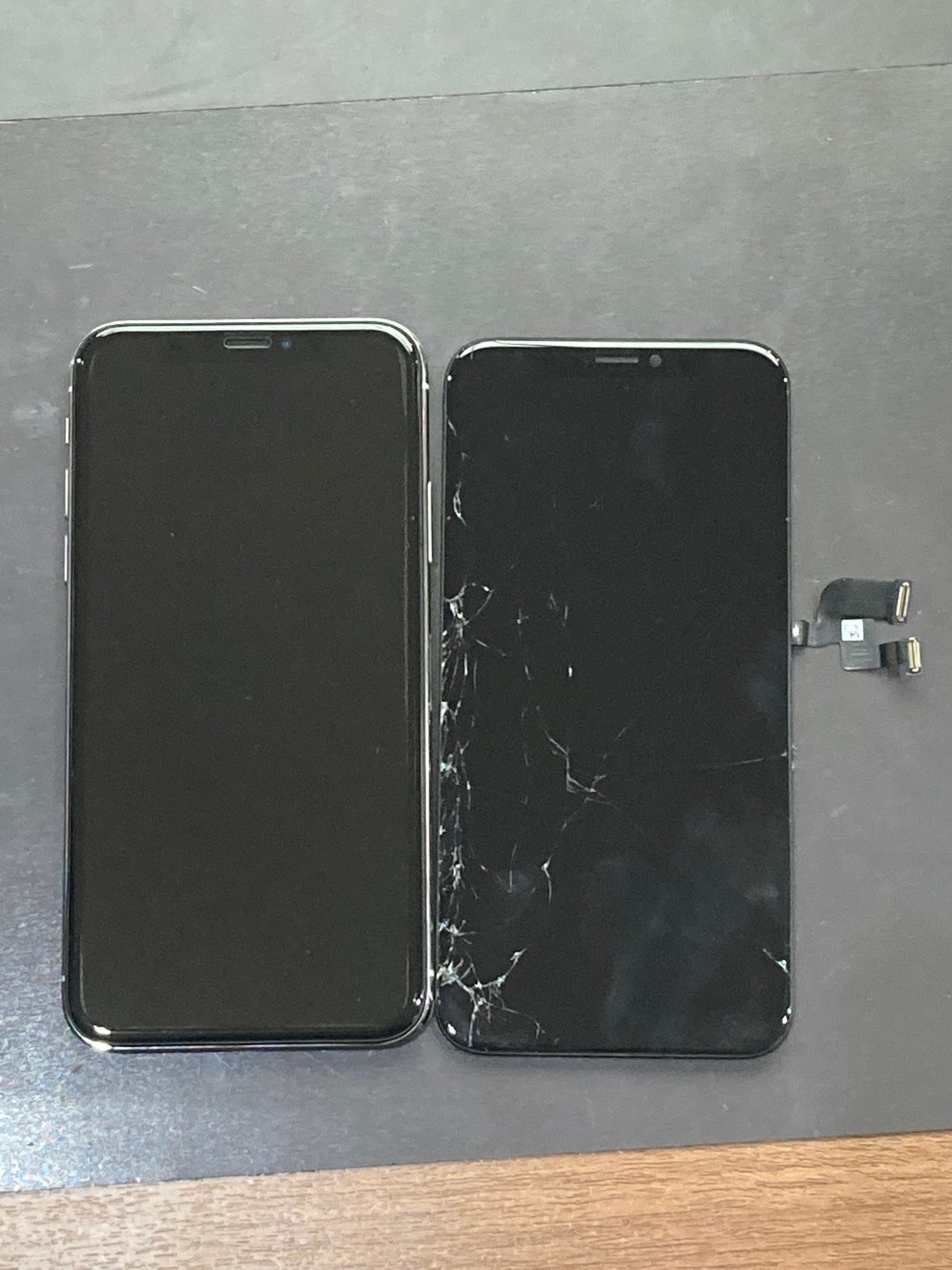 【直方市】アイフォーンXの画面割れでご来店頂きました！【iPhone X】