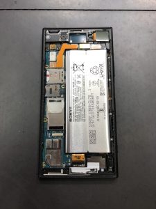 XperiaXZ１のバッテリー交換しました！