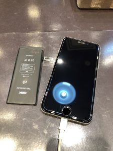iPhone６S　バッテリー交換