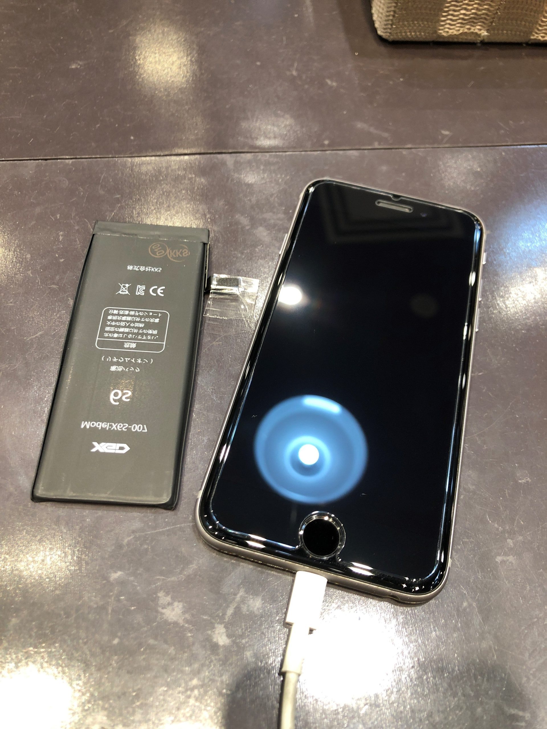 iPhone６Sのバッテリー交換をいたしました☆