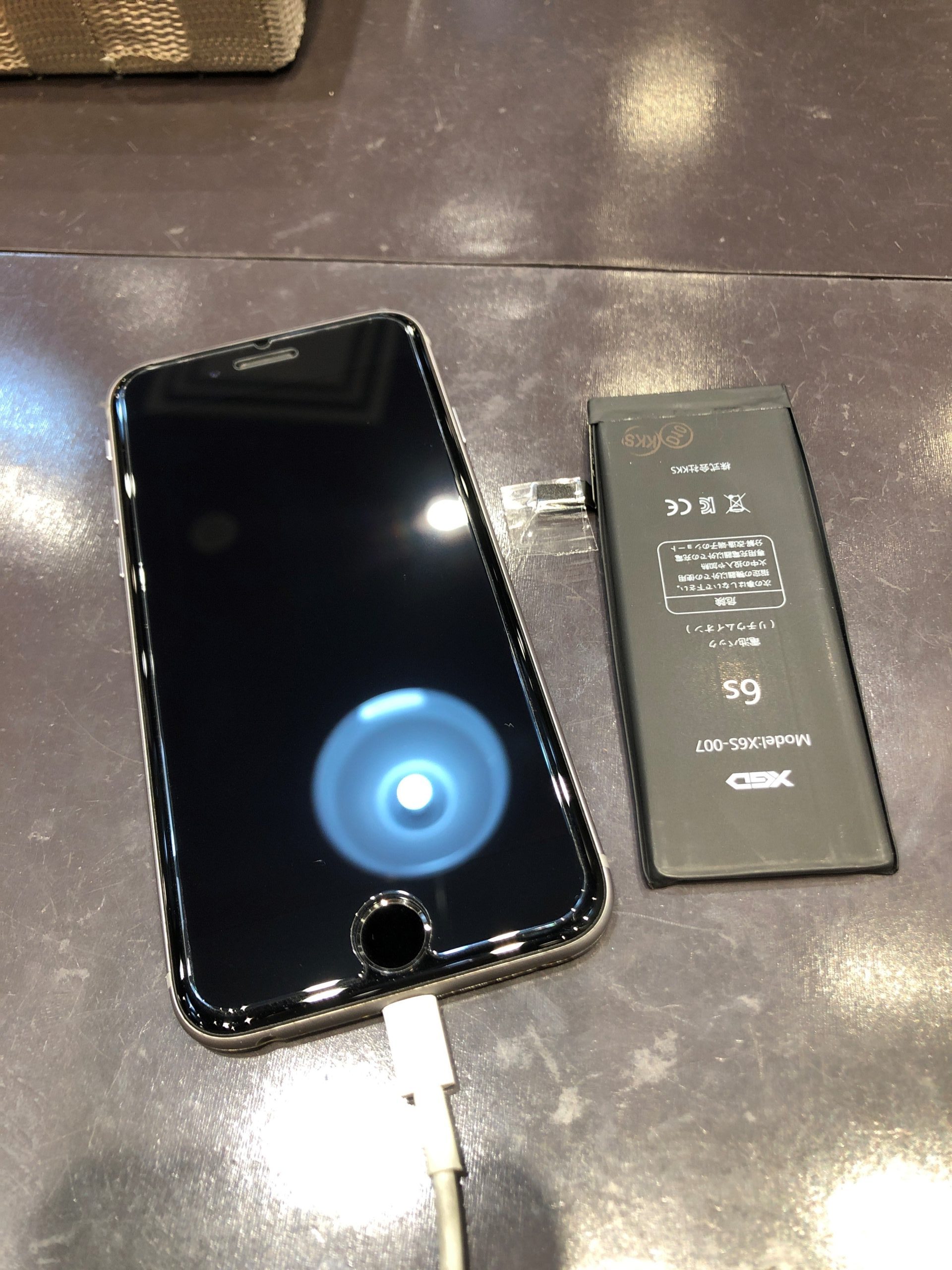 iPhone７ の バッテリー交換 を担当いたしました★