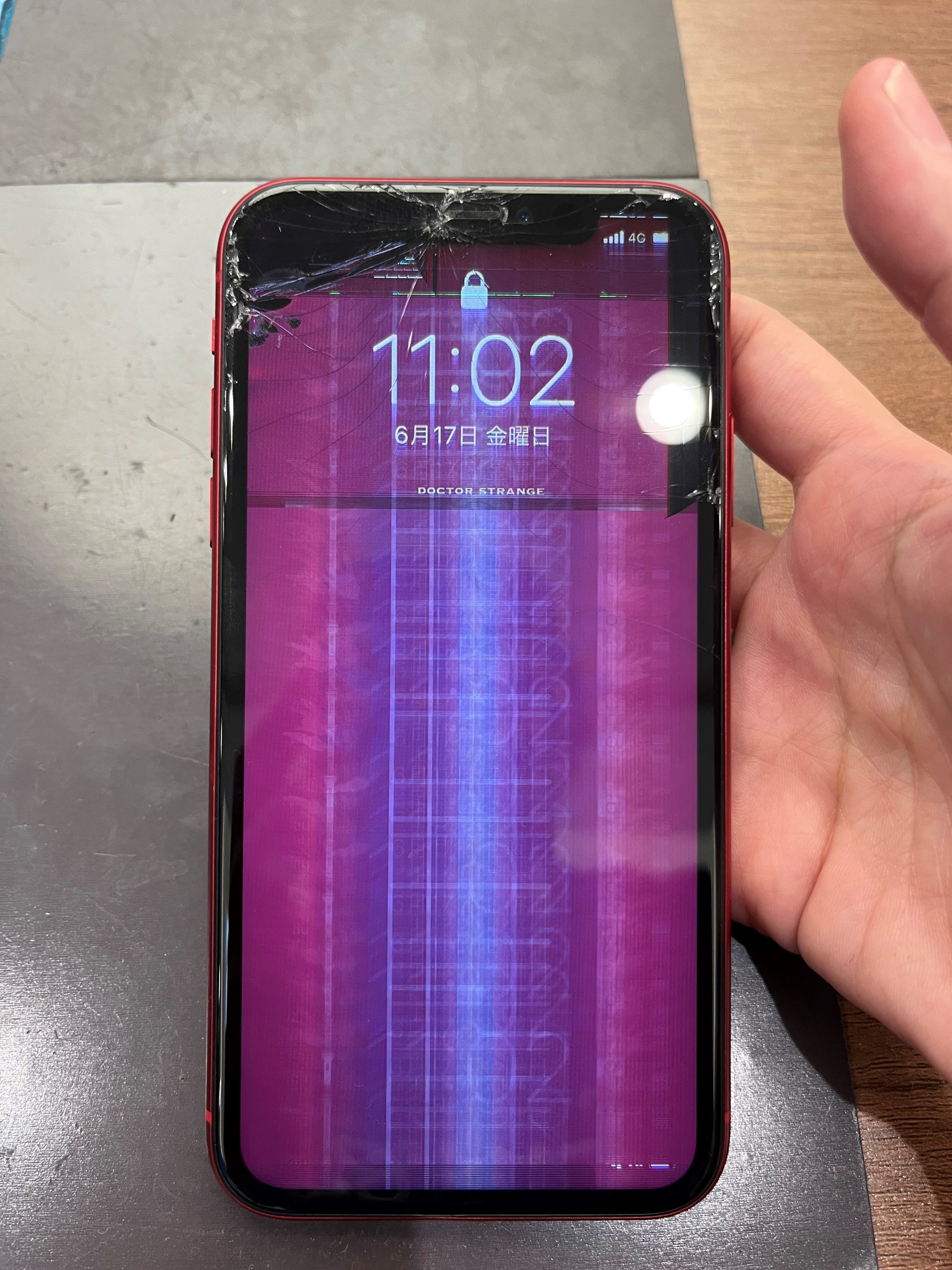 iPhoneの画面交換をいたしました☆彡