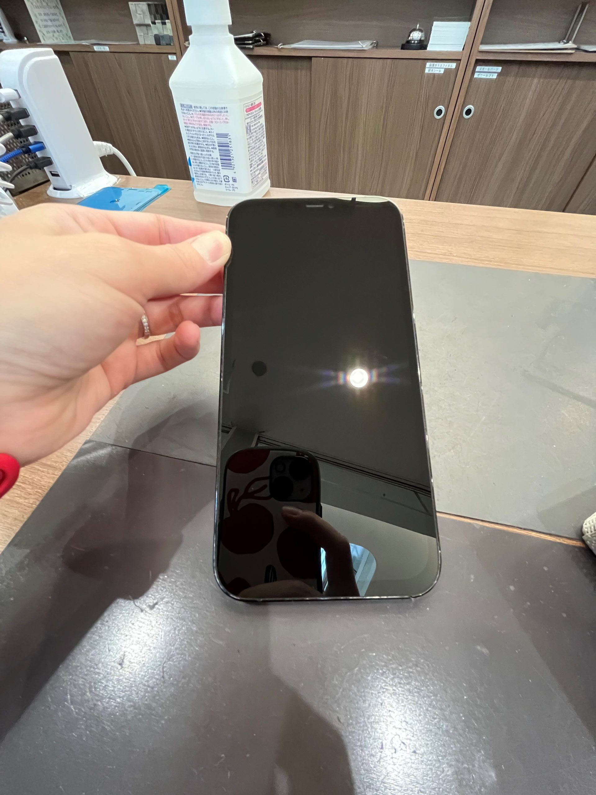 iPhone12PRO の ガラスコーティング をしました(*^-^*)