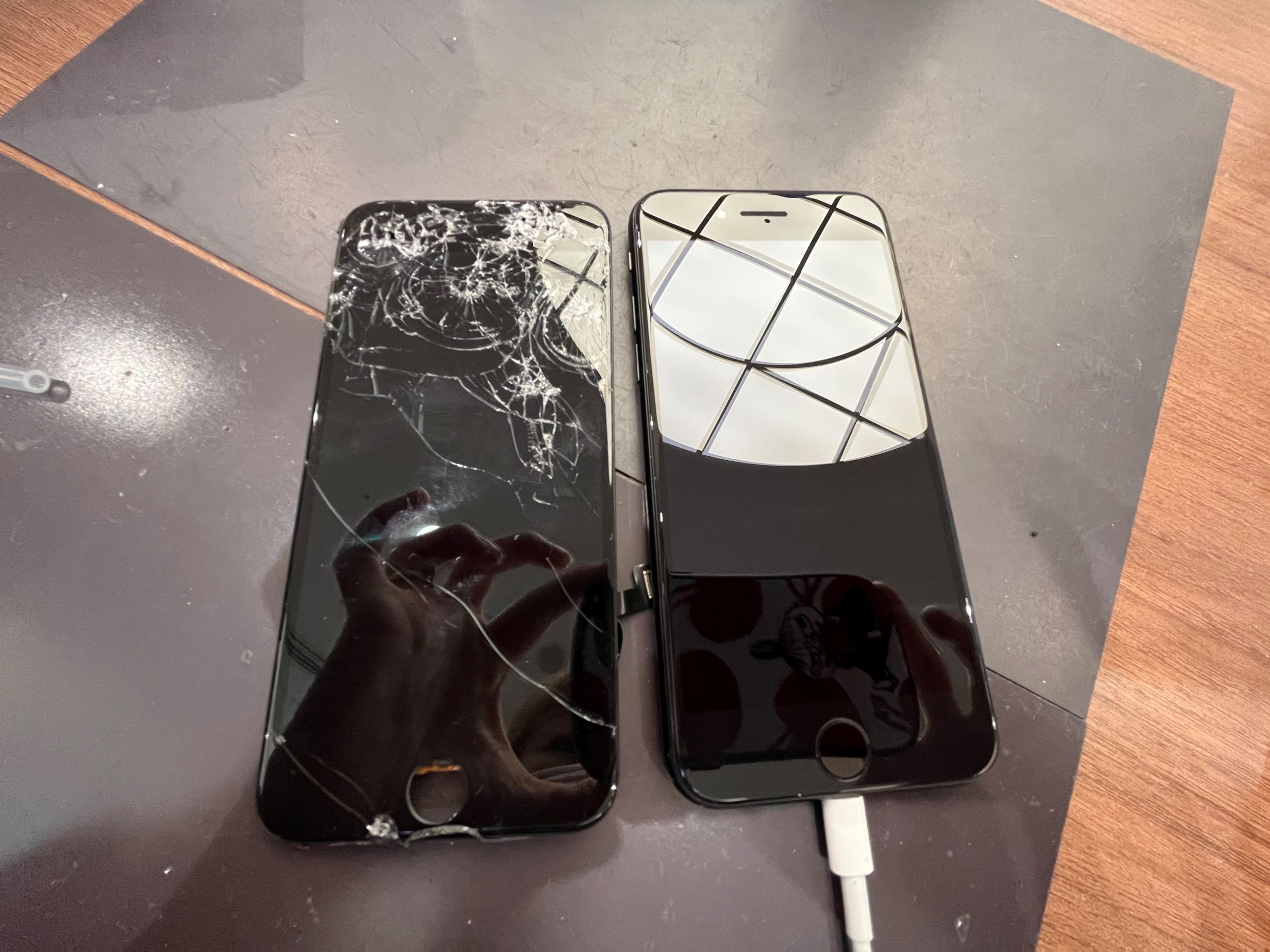 iPhone７ の 画面交換 を担当いたしました(´▽｀*)