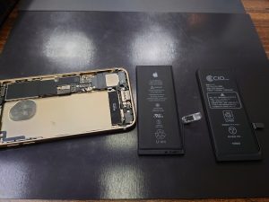 iPhone7のバッテリー交換しました！　　まだ現役です！