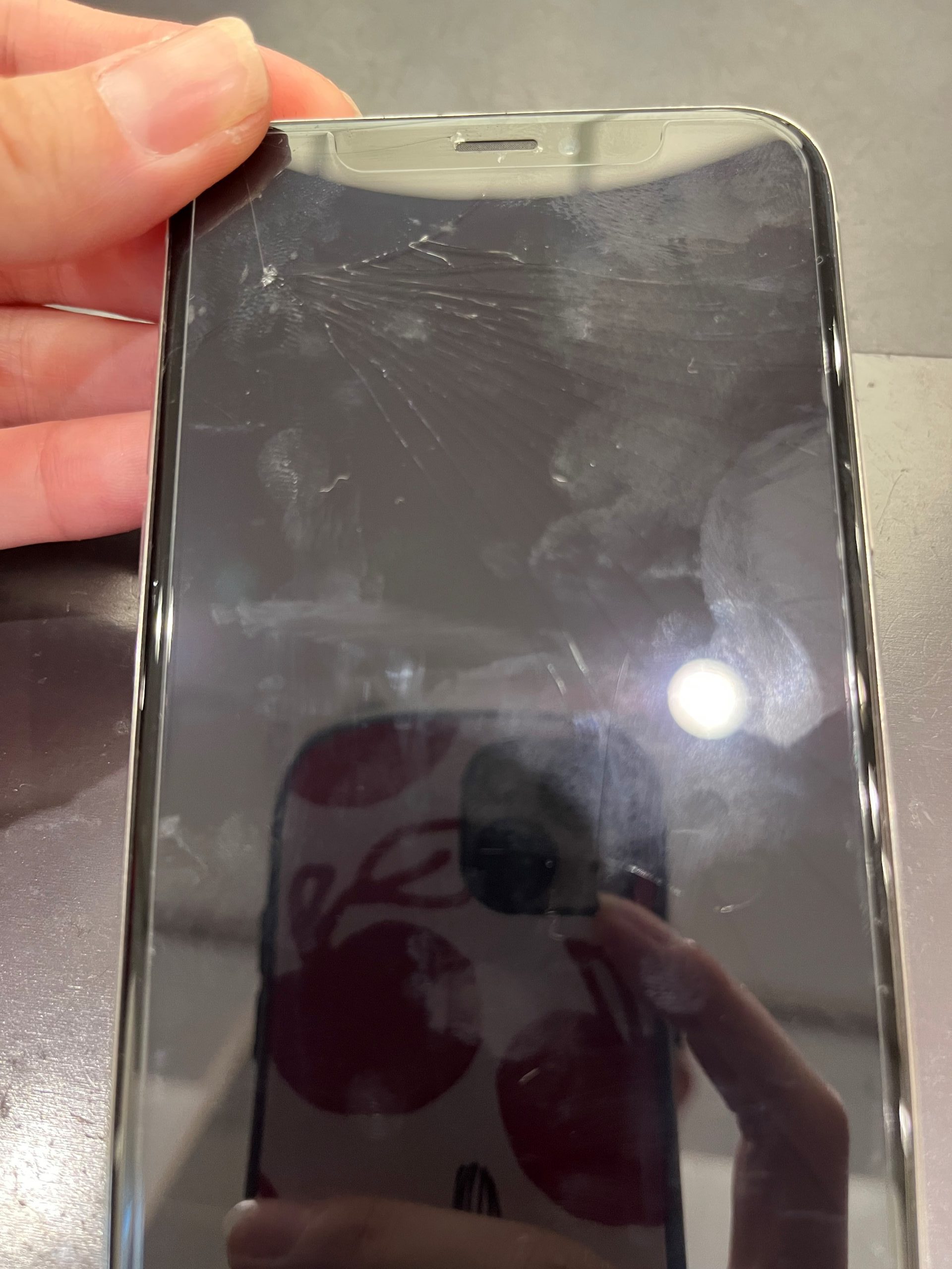 iPhoneXS画面交換
