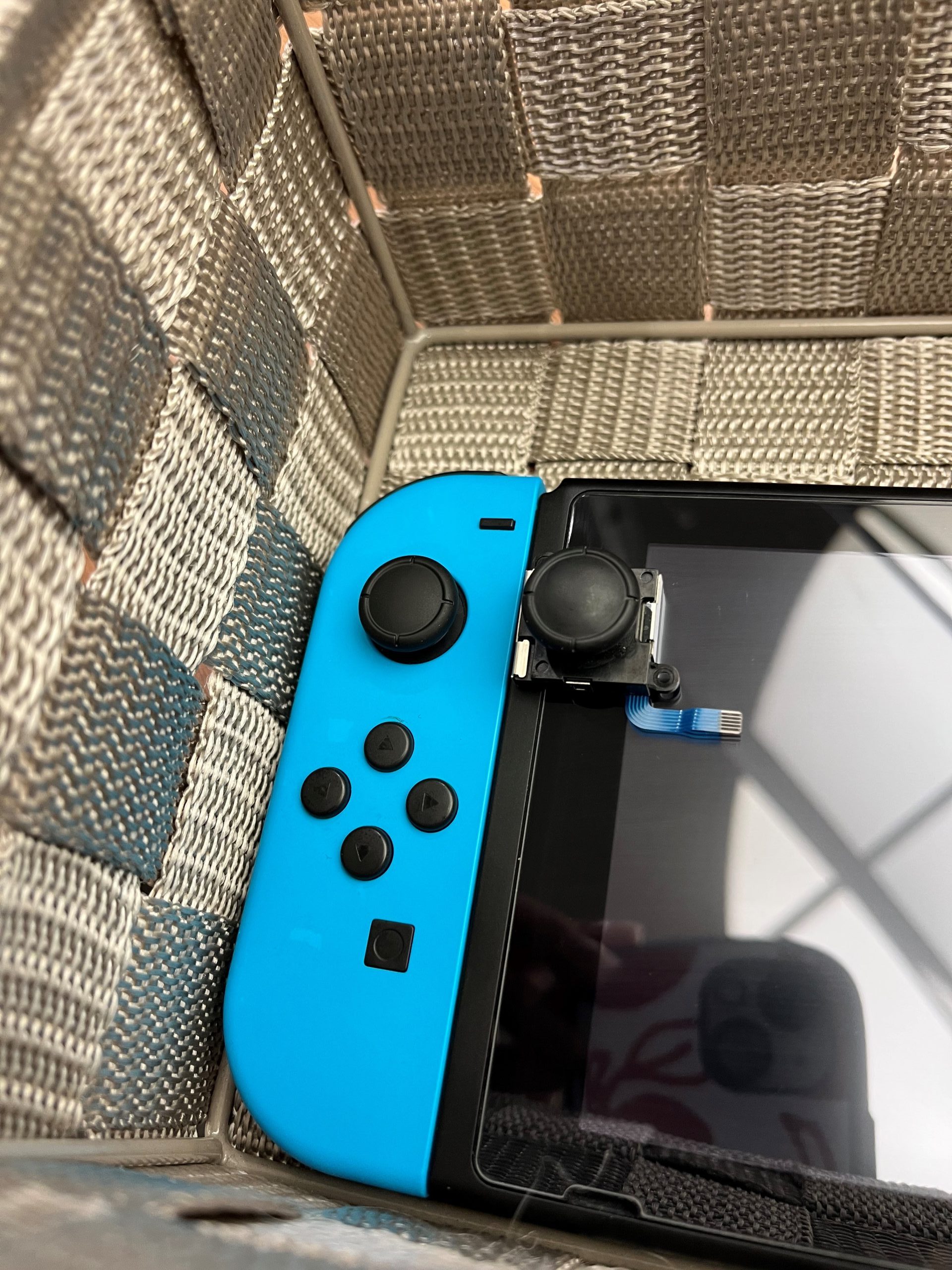 スイッチのスティック交換