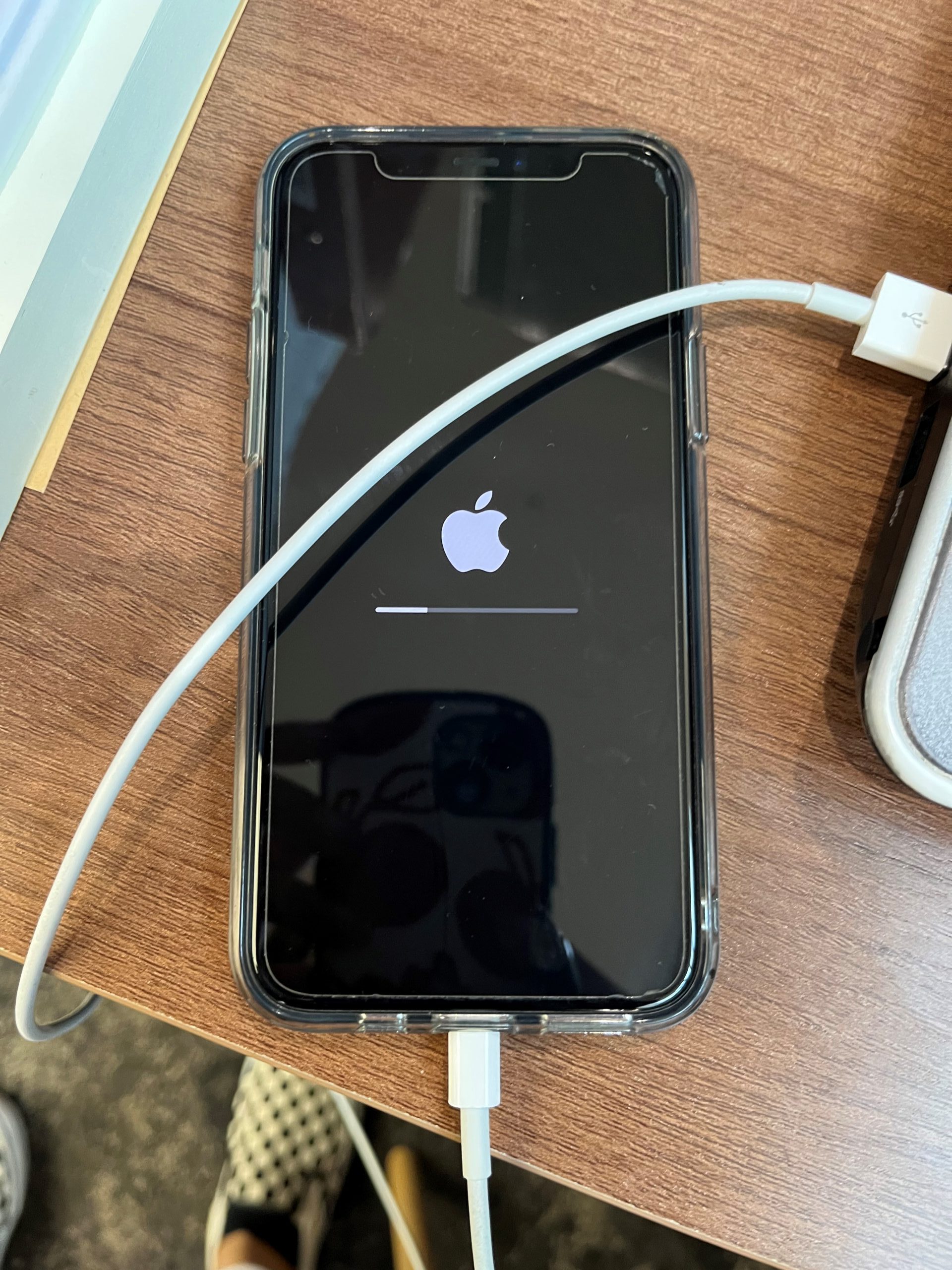 iPhoneリンゴループから復元へ