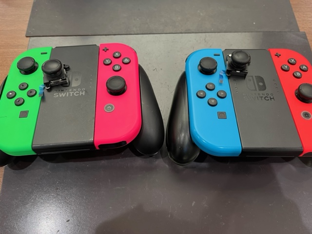 スイッチのスティック交換をしました！