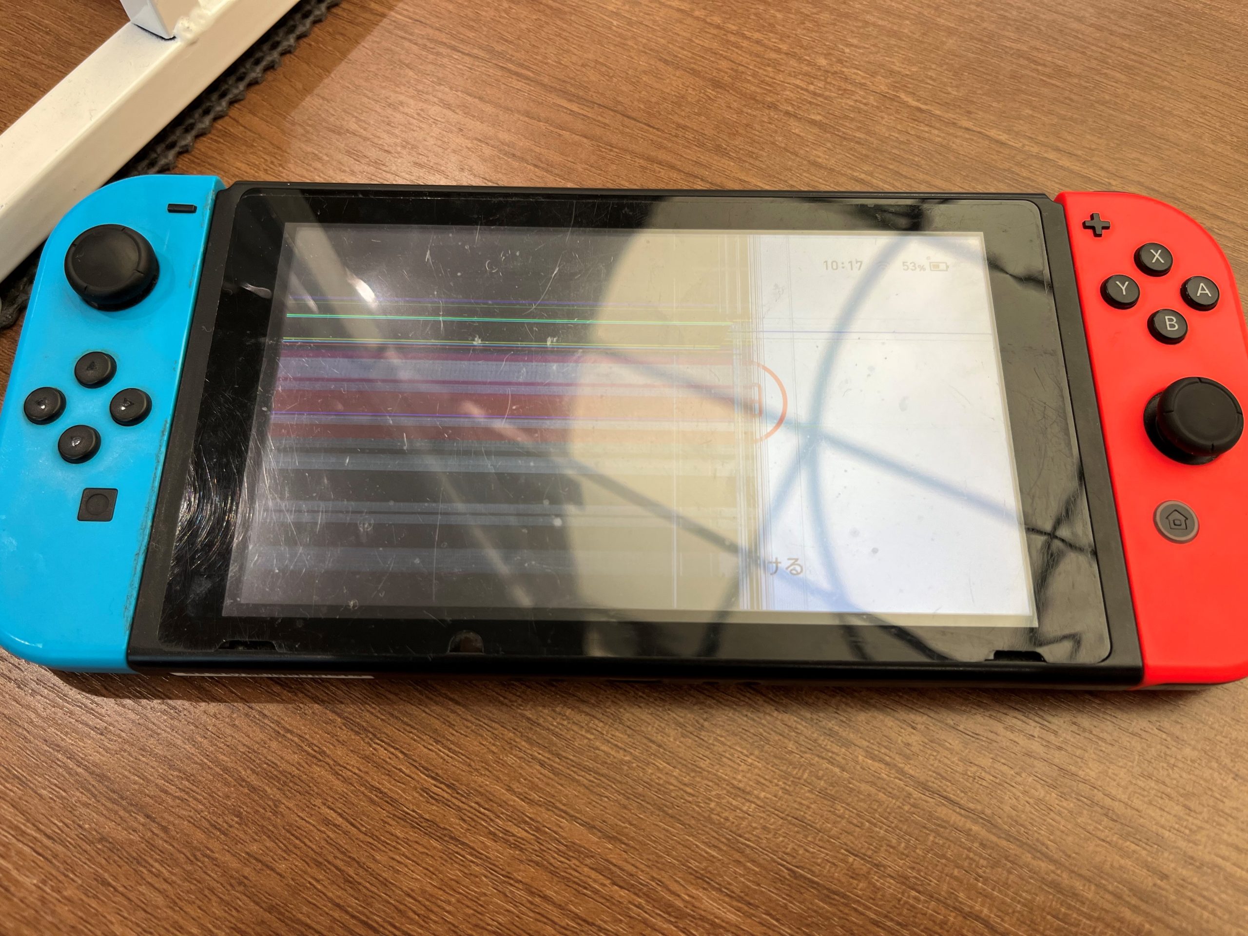 スイッチ液晶交換