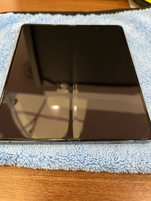 Galaxy折り畳み式機種のガラスコーティングをしました！