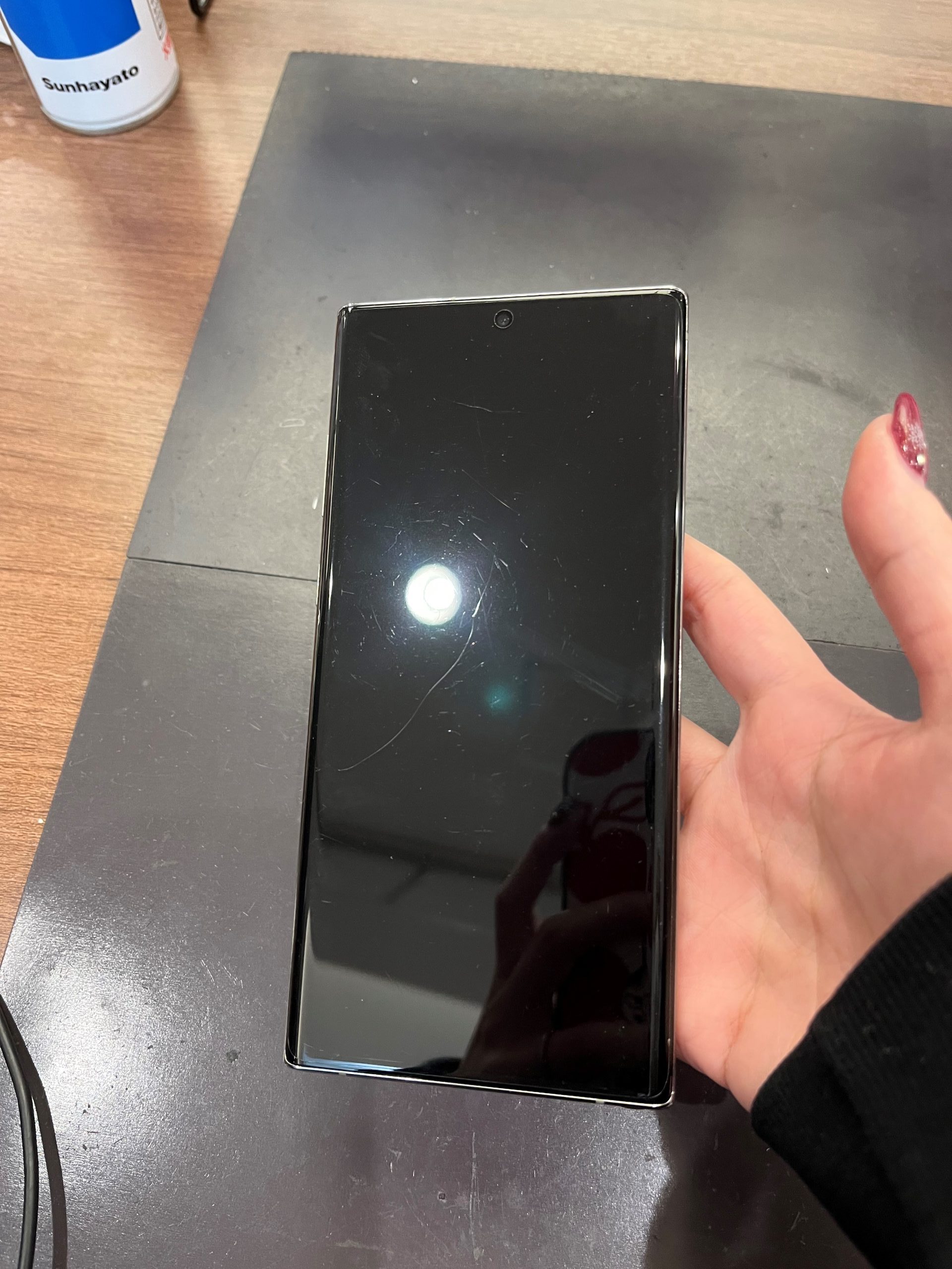 Galaxynoteバッテリー交換
