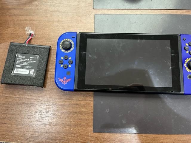スイッチのバッテリー交換をしました！