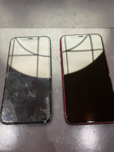 iPhone１１の画面交換をしました！