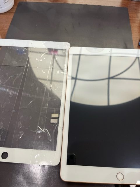 iPad７のガラス交換をしました！
