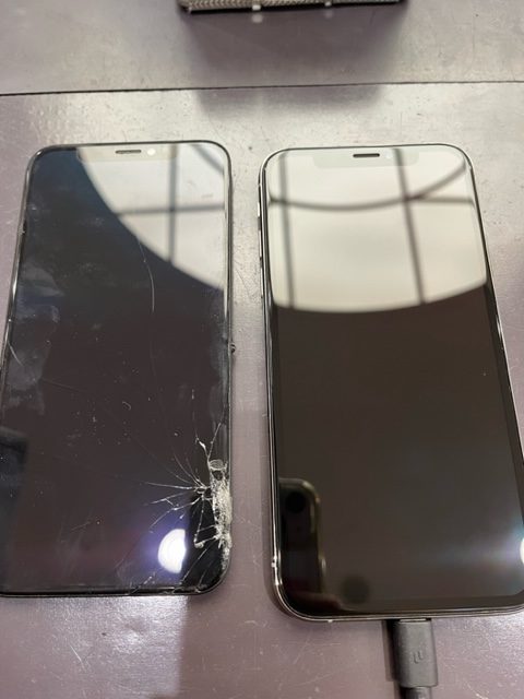 iPhoneXSの画面交換をしました！