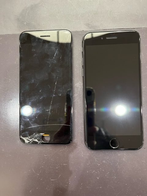 iPhone８画面交換