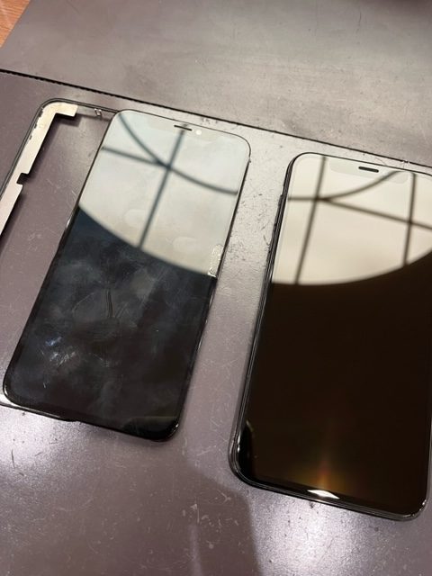 嘉麻市よりiPhoneXsの画面交換にご来店いただきました！