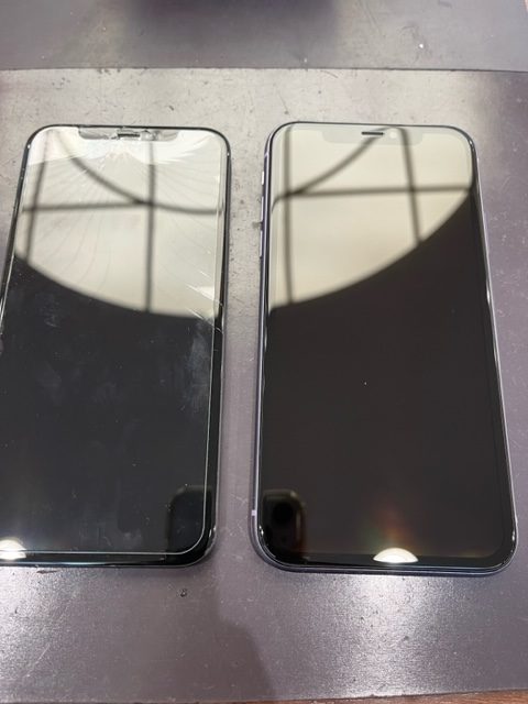 嘉麻市よりiPhone11の画面交換にご来店いただきました！