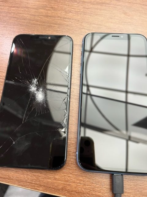嘉麻市よりiPhoneXRの画面交換にご来店いただきました！