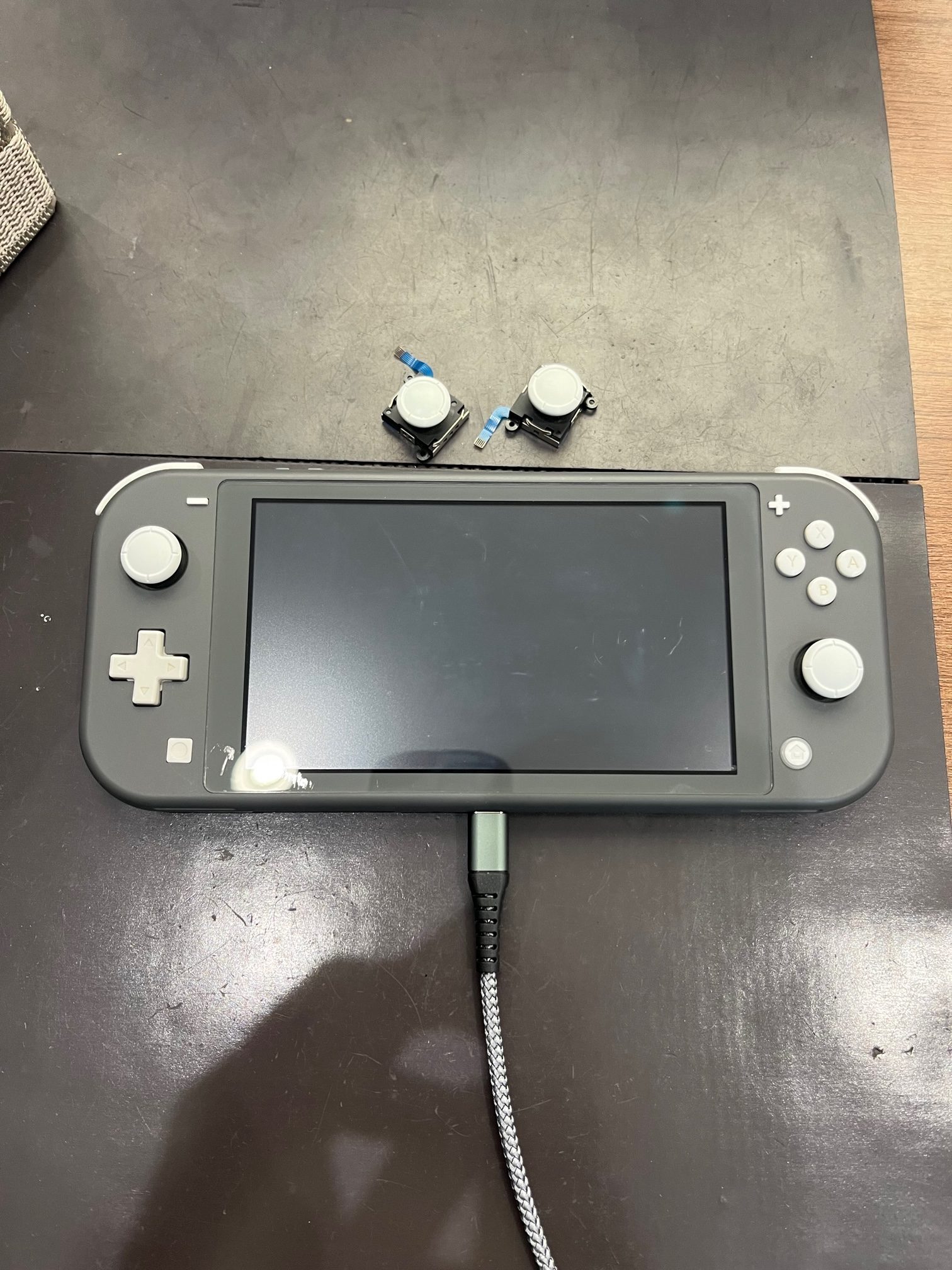 スイッチライトスティック交換