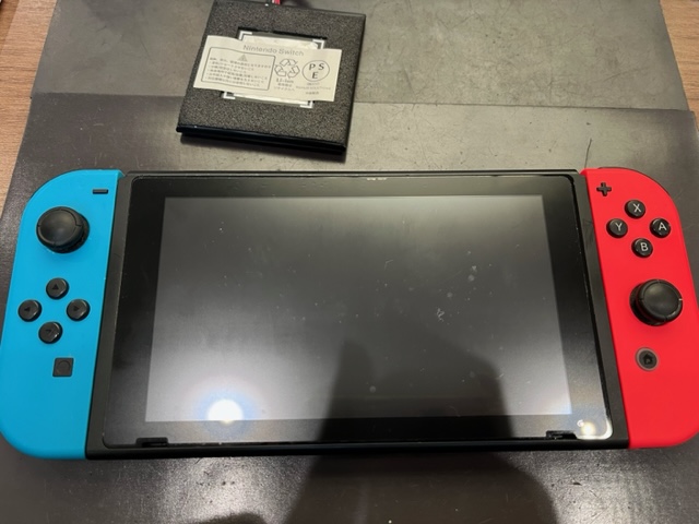 遠賀郡よりswitchのバッテリー交換にご来店いただきました！