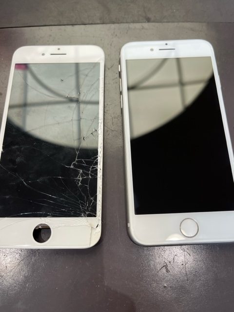 鞍手郡よりiPhone８の画面交換にご来店いただきました！