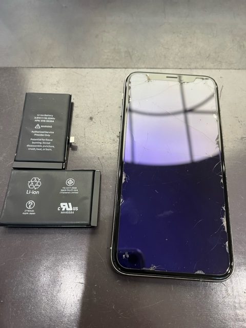 嘉麻市よりiPhoneXのバッテリー交換にご来店いただきました！