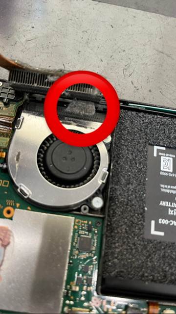 中間市よりswitchのファン交換にご来店いただきました！