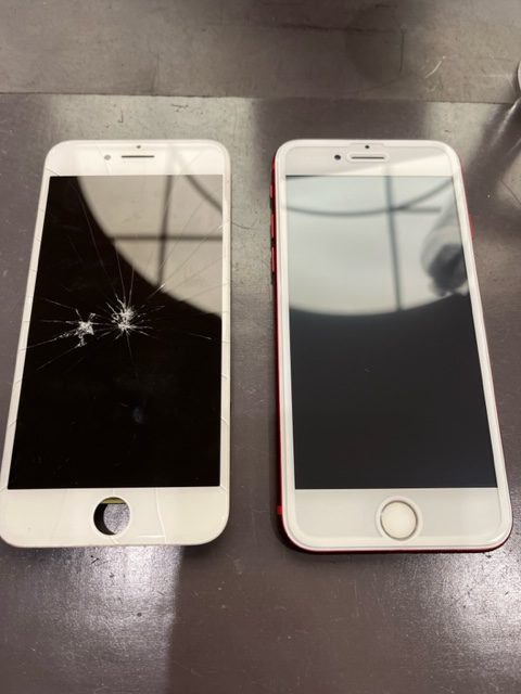 嘉麻市よりiPhone７の画面交換にご来店いただきました！