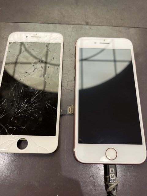 遠賀郡よりiPhone７の画面交換にご来店いただきました！