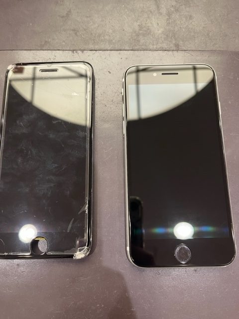 宮若市よりiPhoneSE２の画面交換にご来店いただきました！