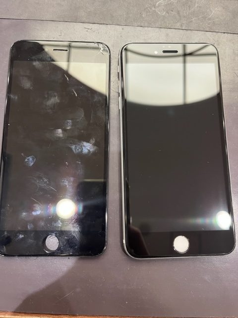 田川市よりiPhone６plusの画面交換にご来店いただきました！