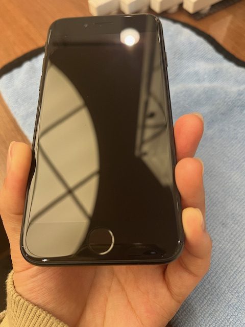宮若市よりiPhoneSE3のガラスコーティングにご来店いただきました