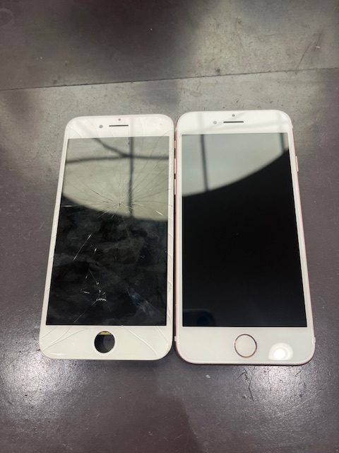 八幡西区よりiPhone７の画面交換にご来店いただきました！
