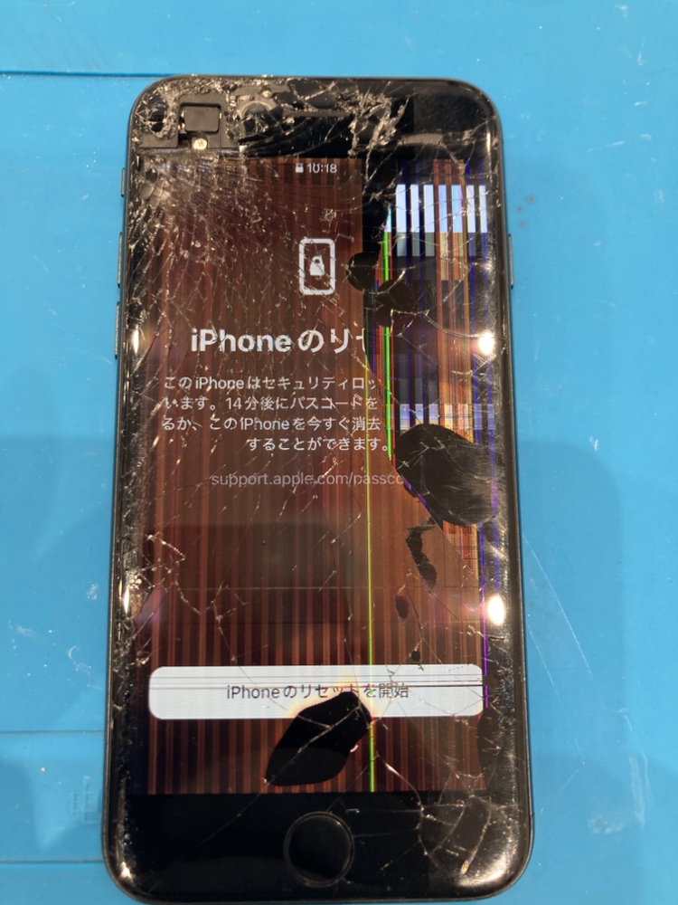 【飯塚店】iPhoneSE(第3世代)のフロントパネルの交換を行いました！