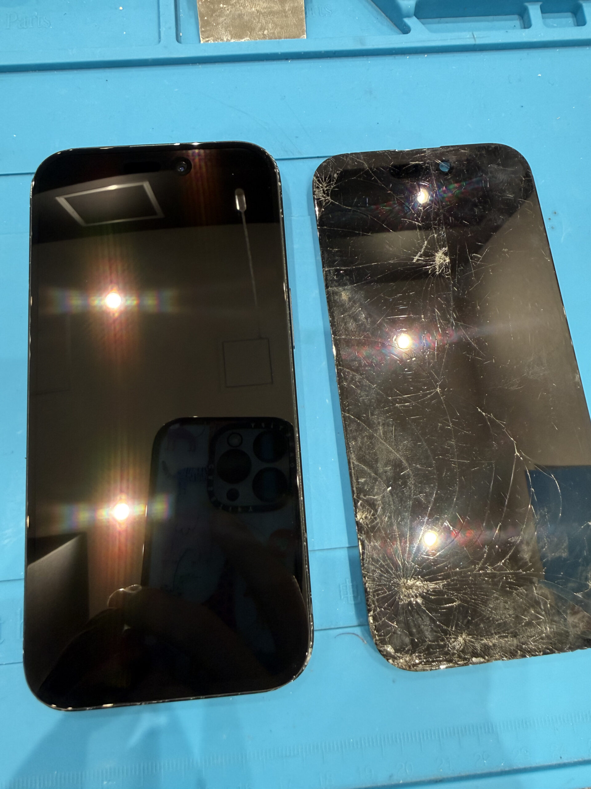 【飯塚店】iPhone 15液晶画面修理　飯塚市よりご来店