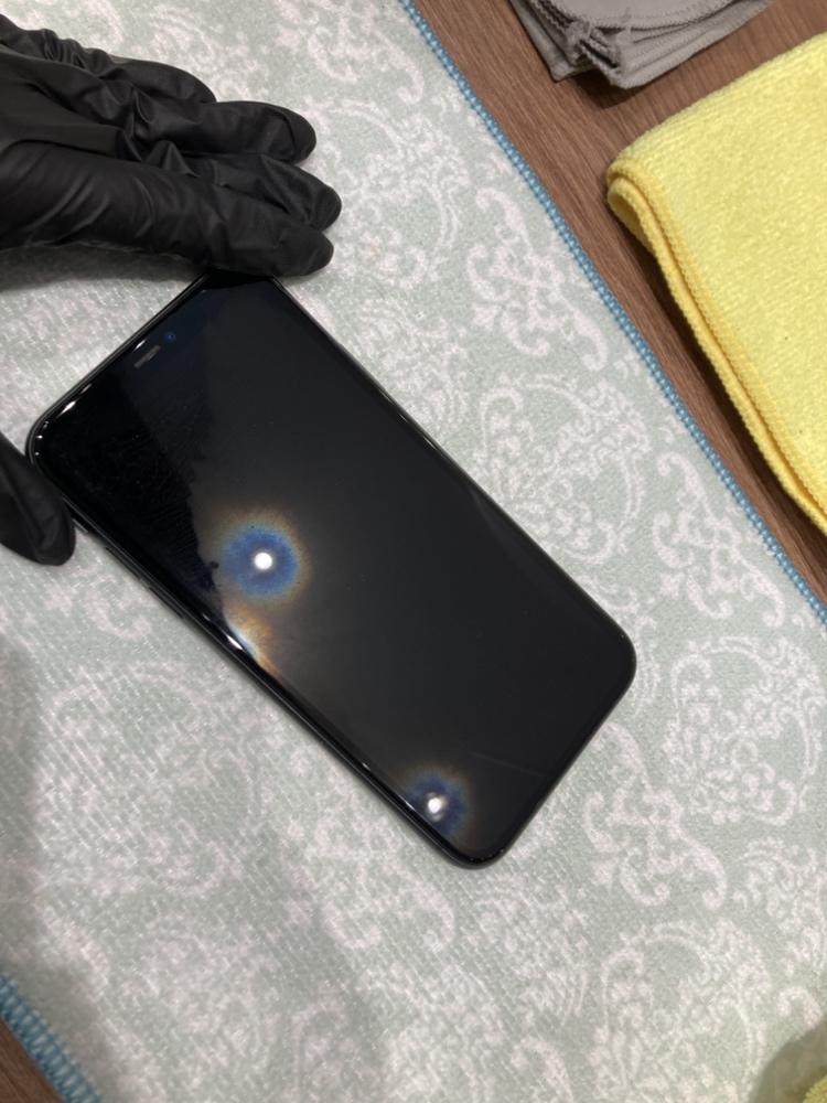 【飯塚店】iPhone11のガラスコーティングにお越しいただきました。
