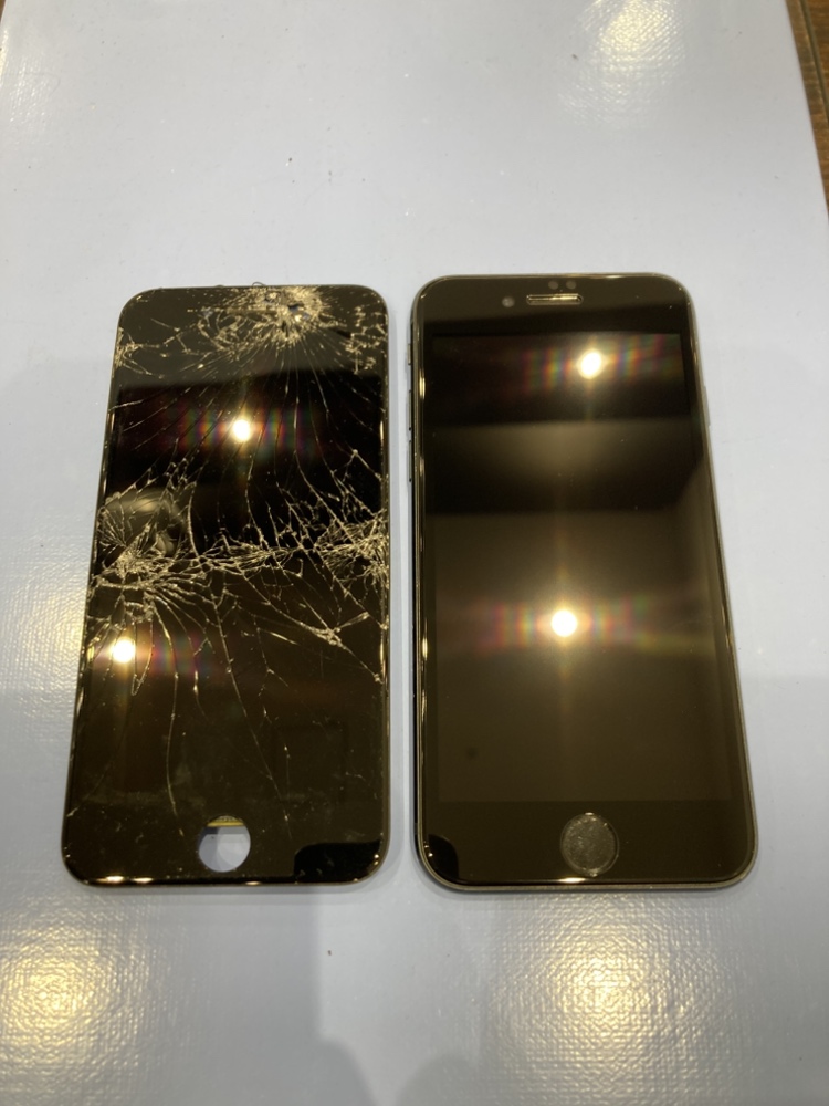 【飯塚店】iPhoneSE3の画面交換にお越しいただきました。