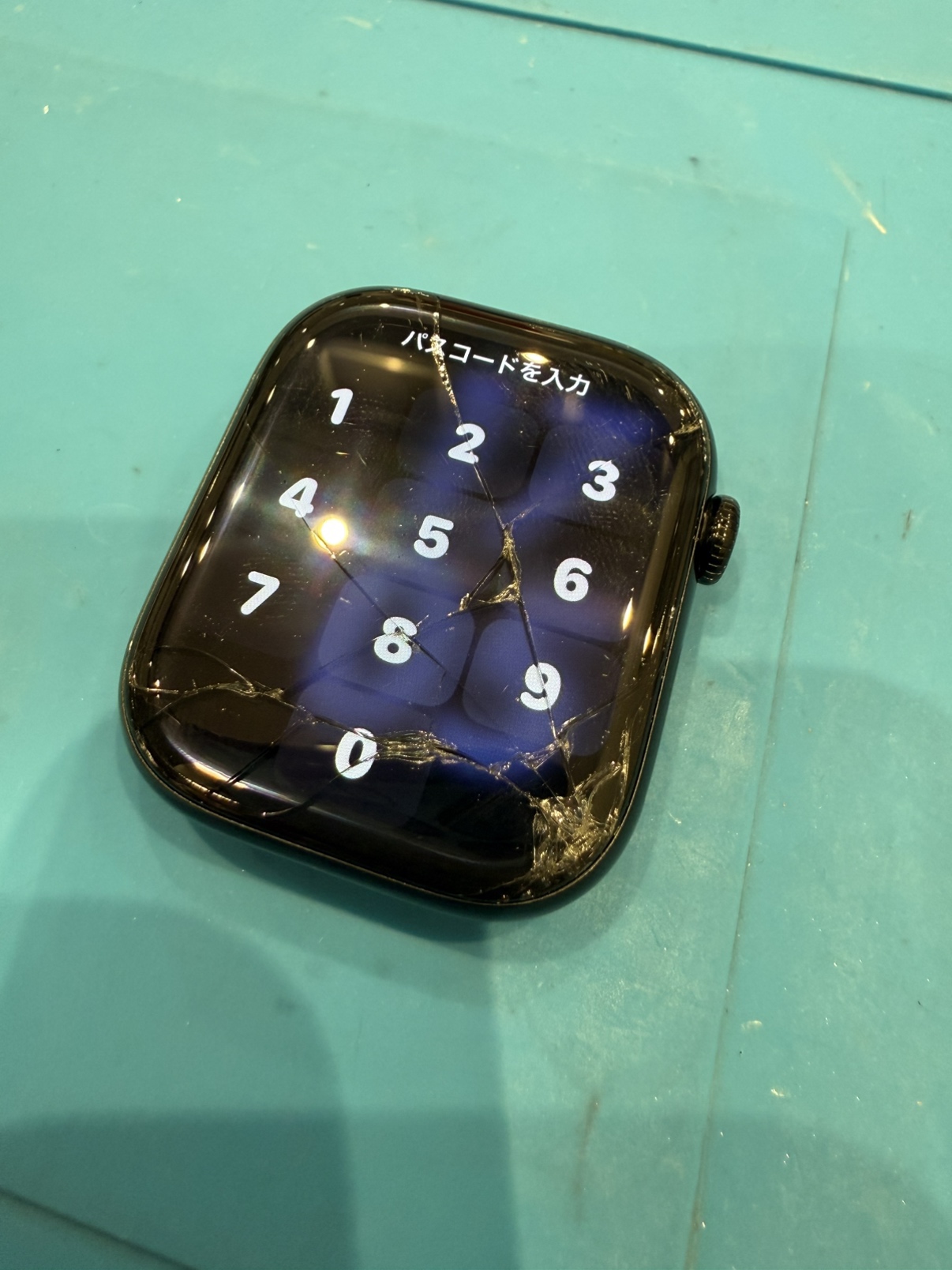 【飯塚店】AppleWatch series10 46mmの画面交換にお越しいただきました。