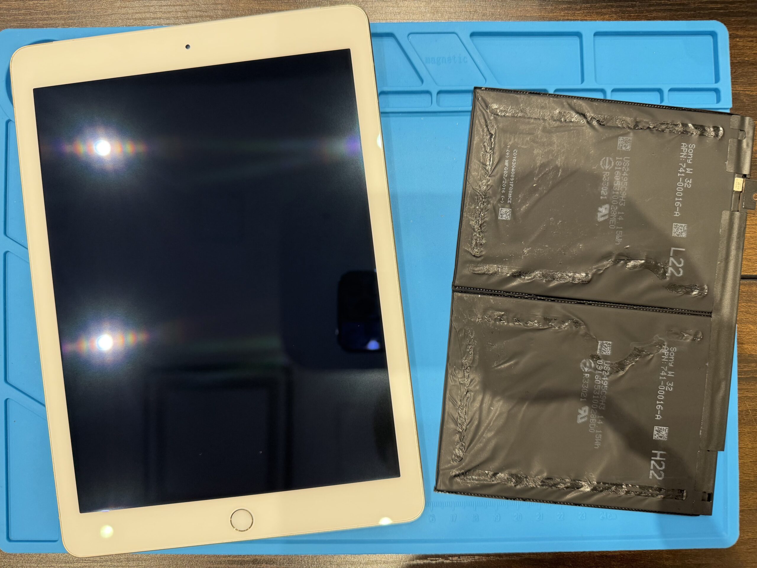 【飯塚店】iPad Air第2世代 バッテリー交換　嘉麻市よりご来店